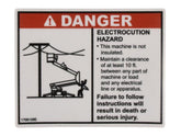 1706128 Decal, Danger Electrocution | JLG